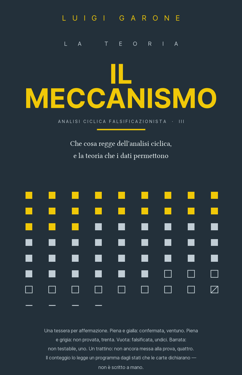 Copertina del terzo volume della collana.